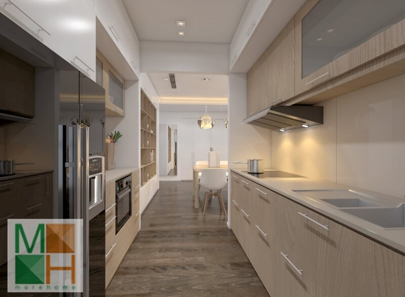 10+ mẫu THIẾT KẾ NỘI THẤT PHÒNG BẾP - MOREHOME